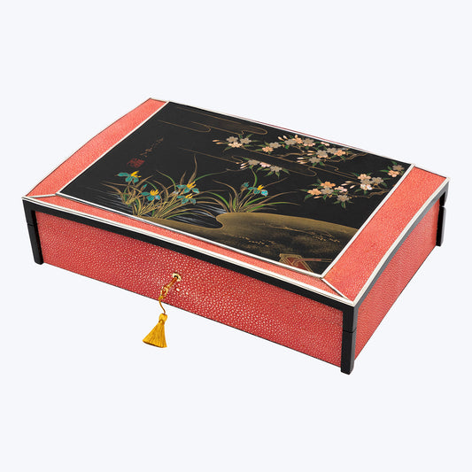 Under the Cherry Blossoms at Midnight Jewellery Box