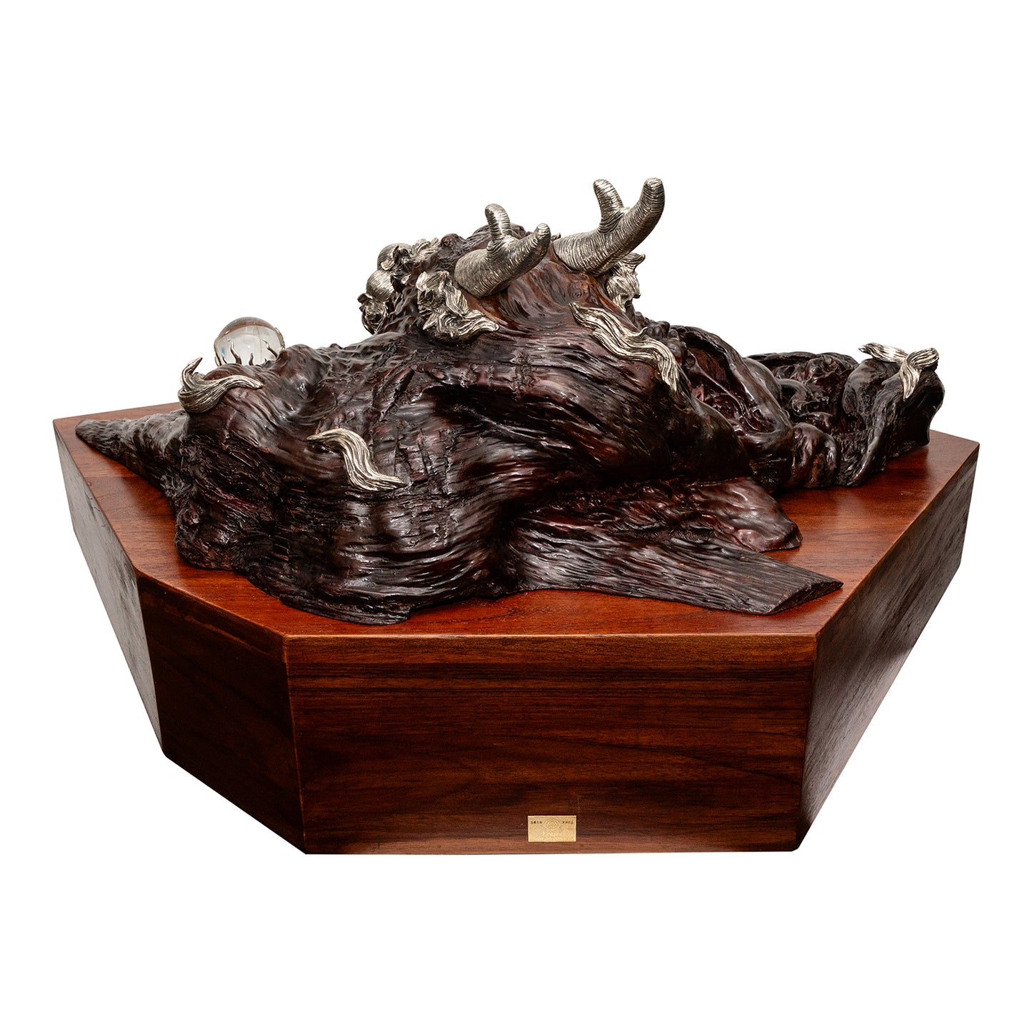 Wooden Dragon Sculpture