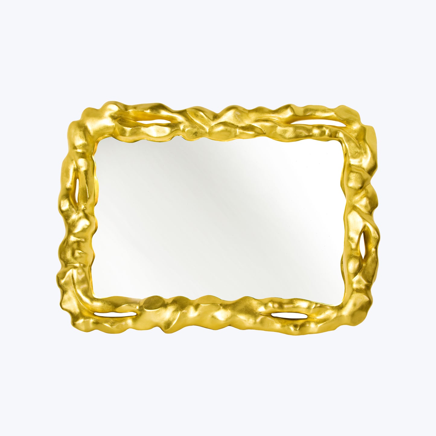 Mirror with Gold leaf Frame