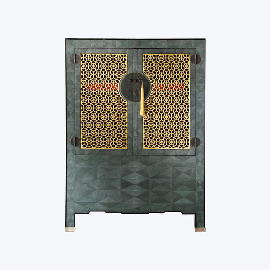 Chinese Galuchat Cabinet