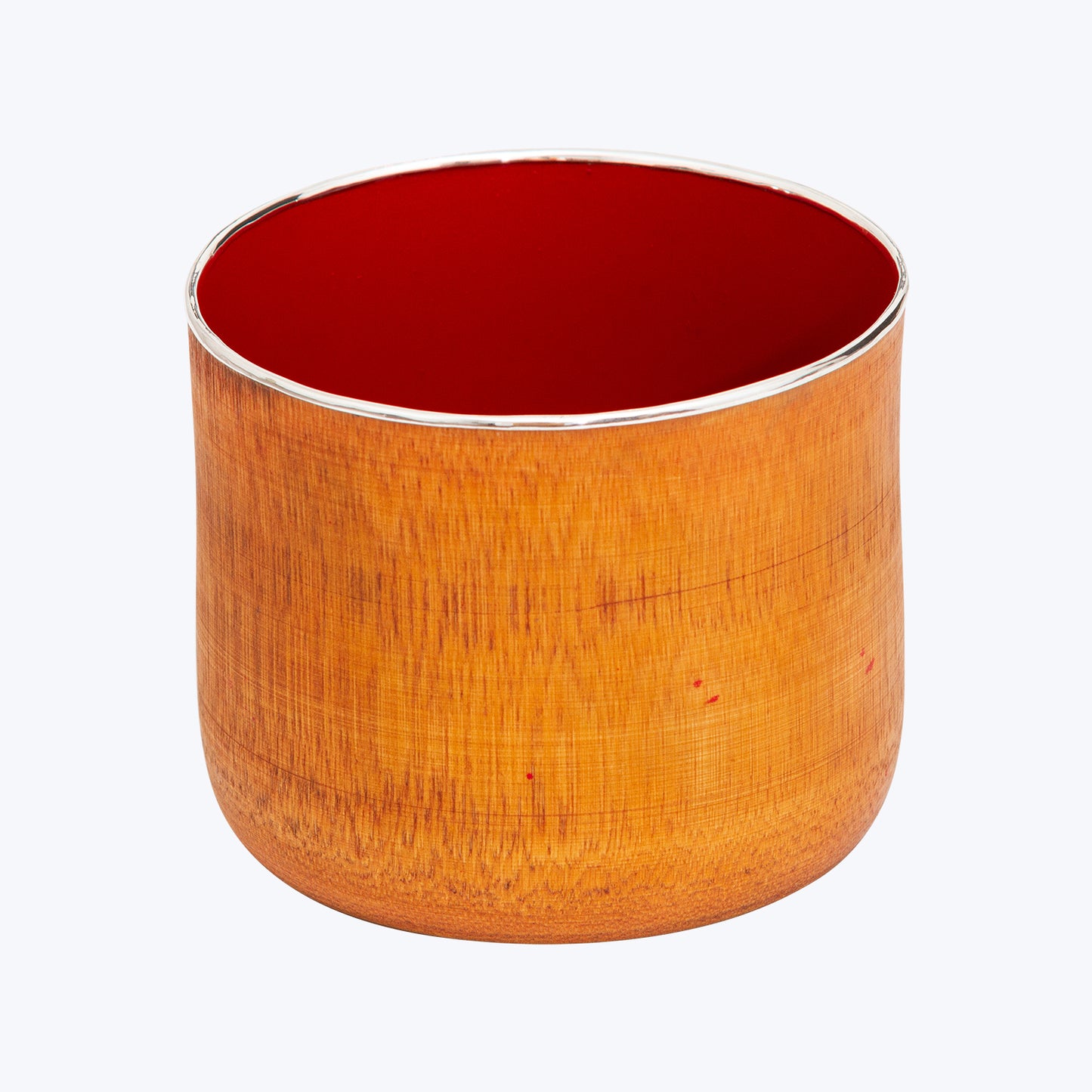 Bamboo Bowl with Silver