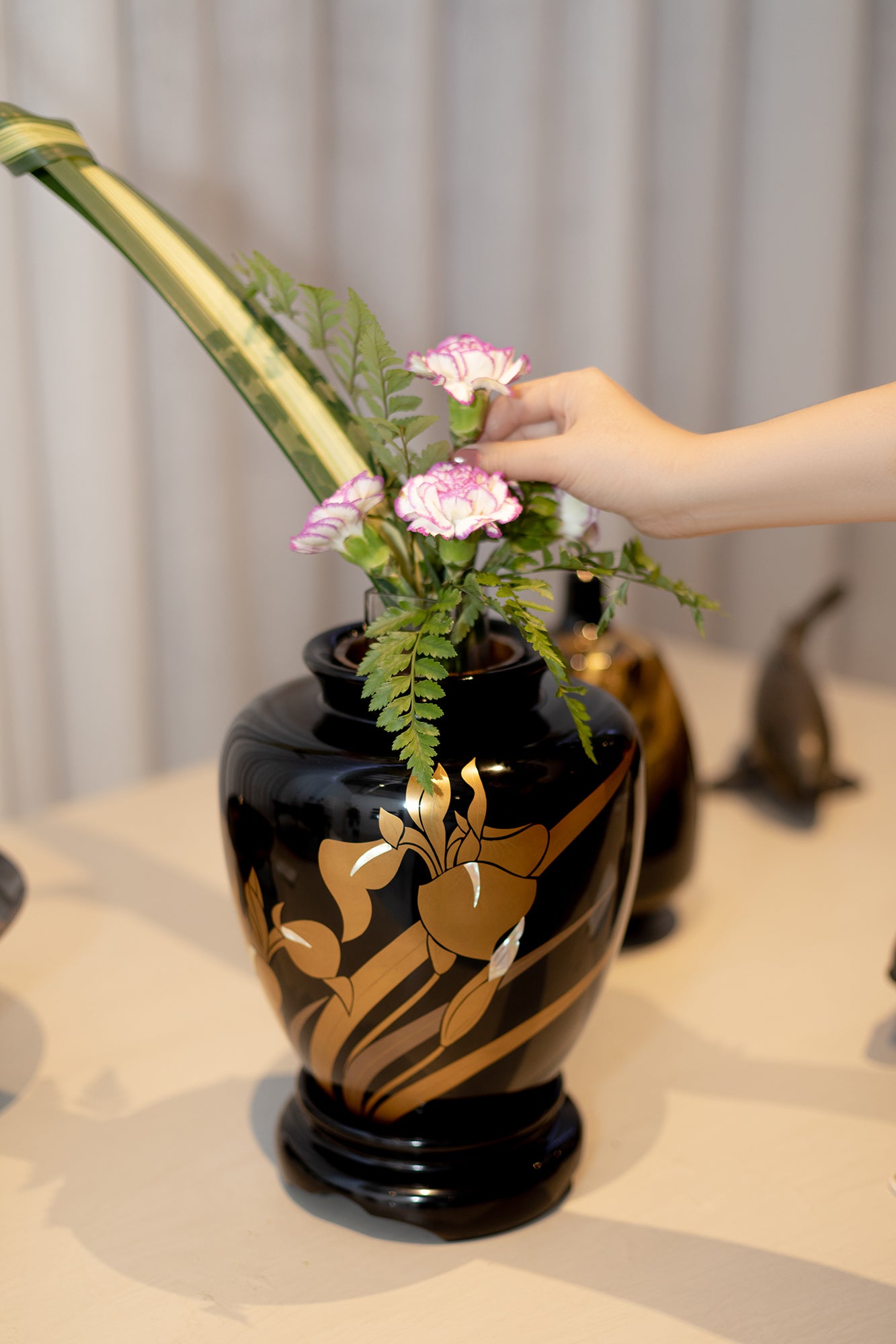 Ikebana Maki-e Vase