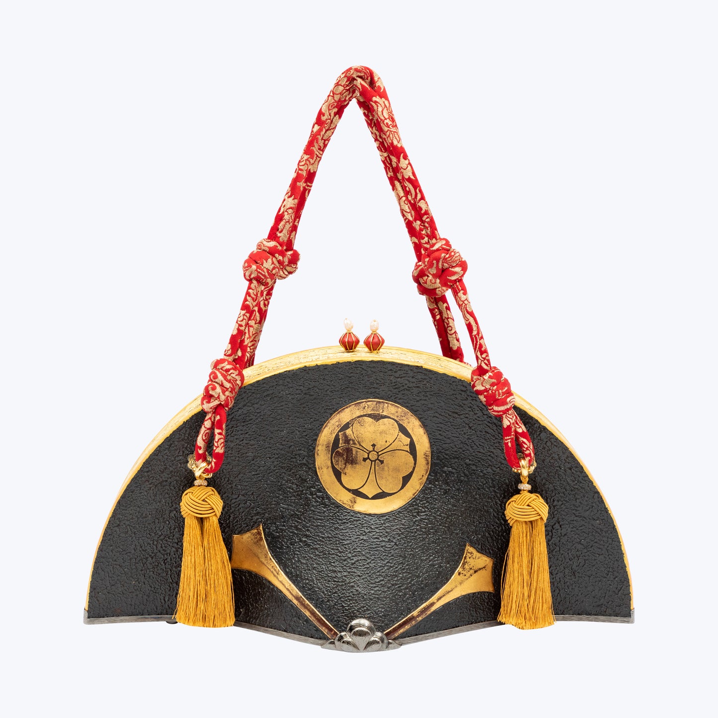 Japanese Samurai “Sakai Clan” Crested Hat Handbag