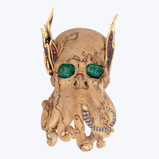 “Davy Jones” – Pirates of the Caribbean” Inspired Octopus Brooch