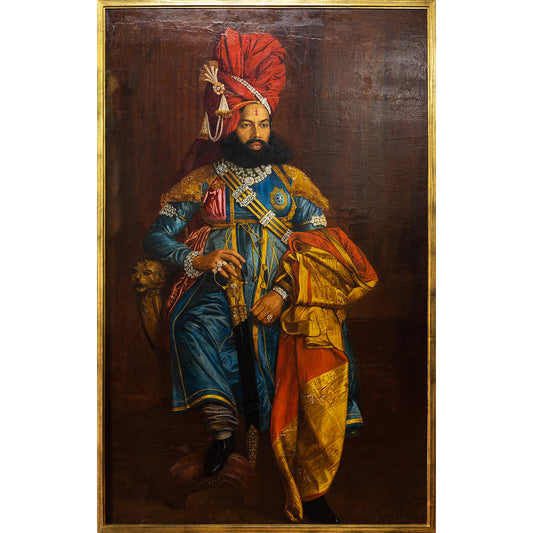 Maharaja Jaswant Singh II of Marwar, ca. 1880